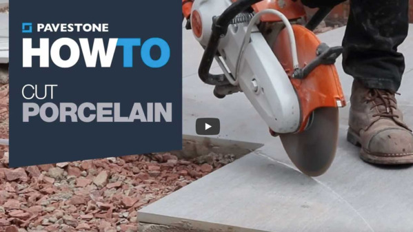How To Cut Porcelain Paving