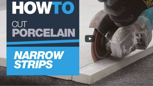 How To Cut Narrow Strips in Porcelain Paving
