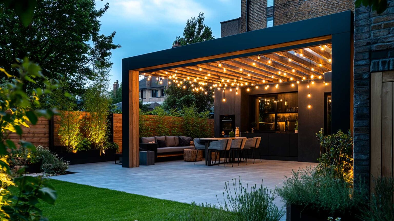 A pergola allows you to have both shelter and privacy, and if fitted with lighting gives you an outdoor room for evening entertaining. In a compact urban garden, they offer you maximum use of space and function, whilst also looking absolutely great too.