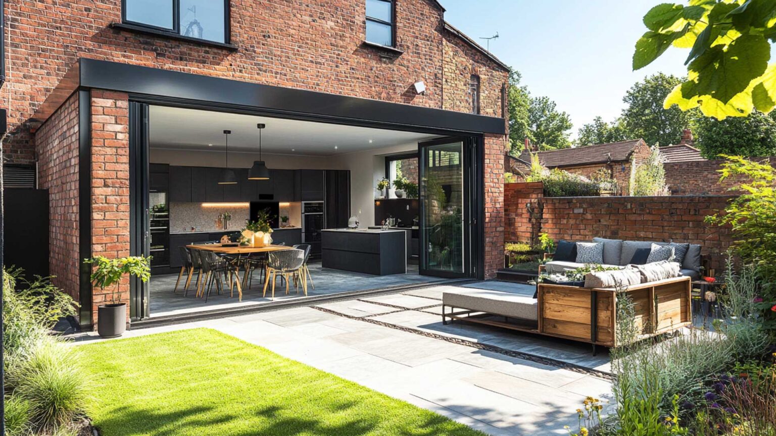 Upgrading humble Victorian and Edwardian terrace houses with indoor-outdoor patio rooms is becoming increasingly popular as a way of maximising the footprint of the property to provide the largest living space possible. And, looking at these houses it is easy to understand why the trend is so popular, as the sense of space, nature, fresh air and outdoor living in such a manageable fashion is unbeatable.