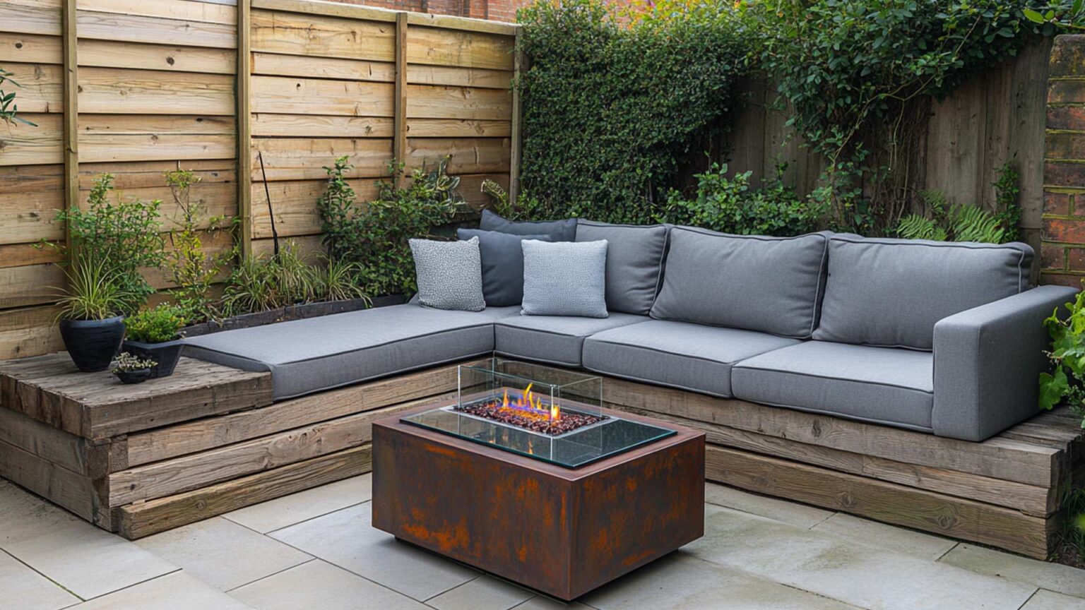 Small Garden Design Ideas - Outdoor Sitting Room